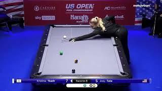 Kristina Tkach Is On FIRE | 2022 US Open Pool Championship