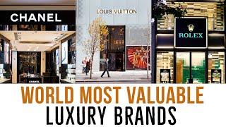 TOP 5 most valuable luxury brands | world most expensive brands | #shorts #youtubeshorts