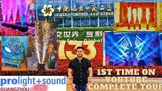 CHINA PROLIGHT + SOUND GUANGZHOU EXHIBITION| BIGGEST STAGE LIGHT EXPO IN WORLD| DJ LIGHT PRICE