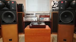 Pioneer PL 560 and SA 9800 Short Demo w/ JBL 4425