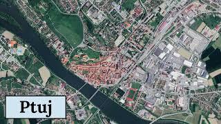 GEOGRAPHY OF PTUJ in 1 minute ️