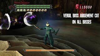 Boss Vergil Judgement Cut End to all Bosses - Devil May Cry 3 Speical Edition