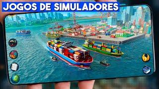 TOP 10 MELHORES JOGOS DE SIMULADORES MOBILE PARA ANDROID E iOS 2023!