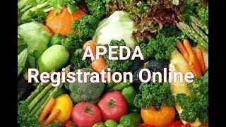 How to do APEDA Registration Online Live Demo