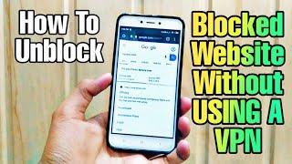 How To Unblock Any Blocked/Banned Website Without VPN ? No Speed Loss