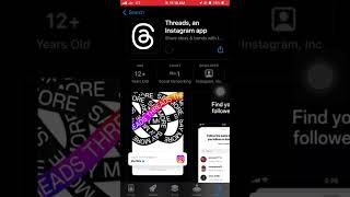 Instagram Threads On IPhone