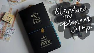 standard TN planner setup - traveler's airlines unboxing