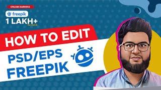 The Best way to edit Freepik PSD & EPS Files