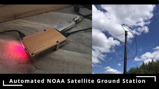 Automated NOAA Satellite Ground Station on Raspberry Pi 4 and QFH antenna