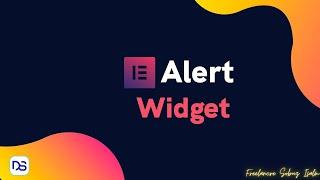 How to Add and Style Alert Widget in Elementor | Elementor Tutorial