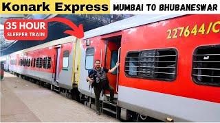 Konark Express | Mumbai To Bhubaneswar Train | Sleeper Coach | Indian Railway | bbr Vloggs