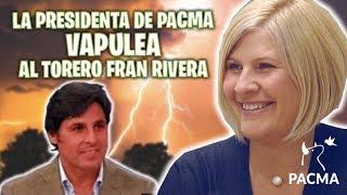 La presidenta del Partido Animalista vapulea al torero Fran Rivera en Antena 3