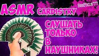 ASMR CARDISTRY - ПОПЫТКА №2. ВАЖНО ВАШЕ МНЕНИЕ  В КОММЕНТАХ!