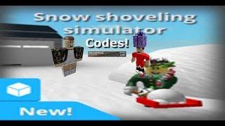 Roblox Snow Shoveling Simulator Codes!