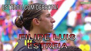 Filipe Luis vs Bahia - ESTREIA de Filipe Luis pelo Flamengo HD 720p