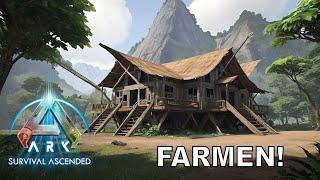  Aufrüsten und Farmen | ARK: Survival Ascended 