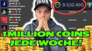 SCHNELL 1 MILLION COINS MACHEN! BESTE METHODE!  EA FC 24 TRADING TIPPS 