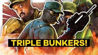 we played TRIPLE JOHNSON and dropped TRIPLE BUNKERS! 