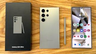 Samsung Galaxy S24 Ultra Unboxing: Discover the Ultimate Flagship Experience!"