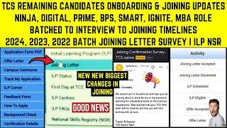 TCS Pending Students Onboarding Update | TCS Joining Letter | TCS Joining Survey | TCS Joining Date