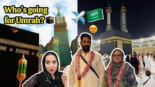 Umrah py kon jaa rha hai??  / Cousins agae rehny 