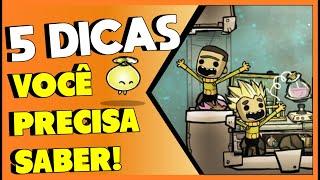 GUIA| 5 Dicas Oxygen Not Included - Você precisa saber!!