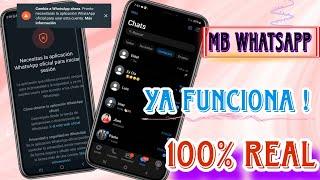 Como Solucionar El Baneo Del WhatsApp IPhone (MB) Y Plus || Necesitas La Aplicación WhatsApp Oficial