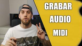 Como GRABAR AUDIO y MIDI en FL STUDIO 20 *MUY FACIL*