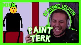 RRaenee - PAINT TERK Videoları İzliyor! | Gülme Krizine Giriyor!