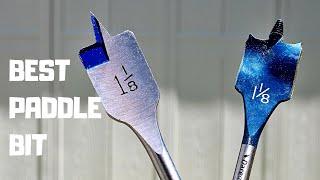 Ultimate Paddle Bit Showdown -All new ERWIN SPEEDBOR Paddle Bit Vs. BOSCH DAREDEVIL Paddle Bit