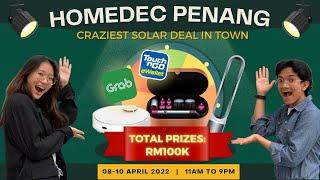 Get Solar Home | Verdant Solar is in Homedec Penang 8-10 April.