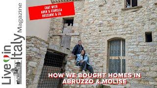 Buying Property in Italy: Chat with Aden & Fiorella @rossinniandco #liveinitaly 