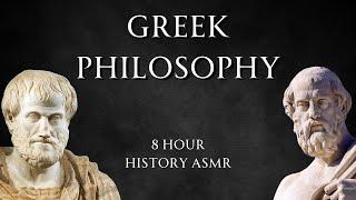 The Lives of Greek Philosophers - 8 Hour Fall Asleep ASMR History Learning