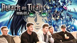 SEASON 4...Anime HATERS Watch Attack on Titan 4x1-2 | Reaction/Review