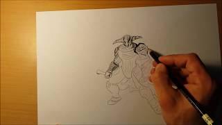 Drawing Sven (Rogue Knight) Dota 2