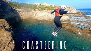 COASTEERING in Cornwall | I was *TERRIFIED* 