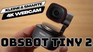 OBSBOT Tiny 2 die smarte 4K AI Webcam