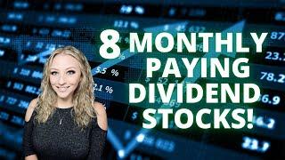 8 Dividend Stocks to Buy Now!? Monthly Passive Income to Grow Your Portfolio!