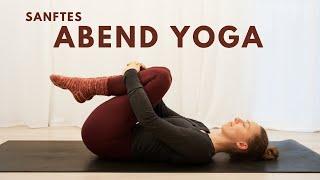 Yoga Abendroutine | sanftes Abend Yoga für Anfänger & Fortgeschrittene