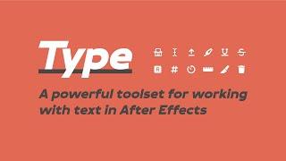 Type for After Effects