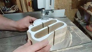 Make a Band Saw Jewelry Box. woodworking