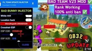 Ob32 Update Injector Free Fire 100% Antiban | Auto Headshot Injector Fix Snapshot Fly Wukong