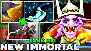 New Immortal Rank Mid Timbersaw Unexpexted Dagger Build Ganking Tanky - Dota 2 Pro Ranked Gameplay