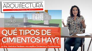 CIMIENTOS | FUNDACIONES | ESTRUCTURA | 3D | ARQUITECTURA Y CONSTRUCCIÓN