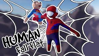 SPIDERMAN vs KUTTAMAN in Human Fall Flat