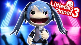 LittleBigPlanet 3 - Miku Plays To The Rhythm - PC Gameplay | EpicLBPTime