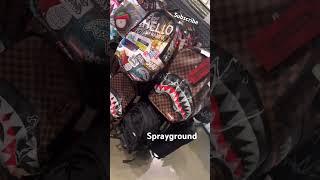 SPRAYGROUND BACKPACK & BELT BAG SLING ZUMIEZ #bookbag #backpack #sprayground #zumiez