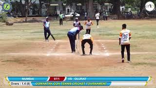 GUJRAT VS MUMBAI MATCH AT GOMANTAK GOA TENNIS CRICKET ASSOCIATION NATIONAL TOURNAMENT