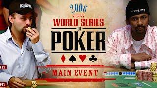 World Series of Poker Main Event 2006 Day 4 with Daniel Negreanu & Dimitri Nobles #WSOP
