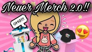 MEIN NEUER MERCH!  MEGA COOL   |  MERCH 2.0  |  ALLES TOCA